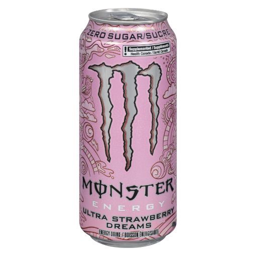 Picture of MONSTER ENERGY DRINK ULTRA STRAWBERRY DREAMS 12X473ML